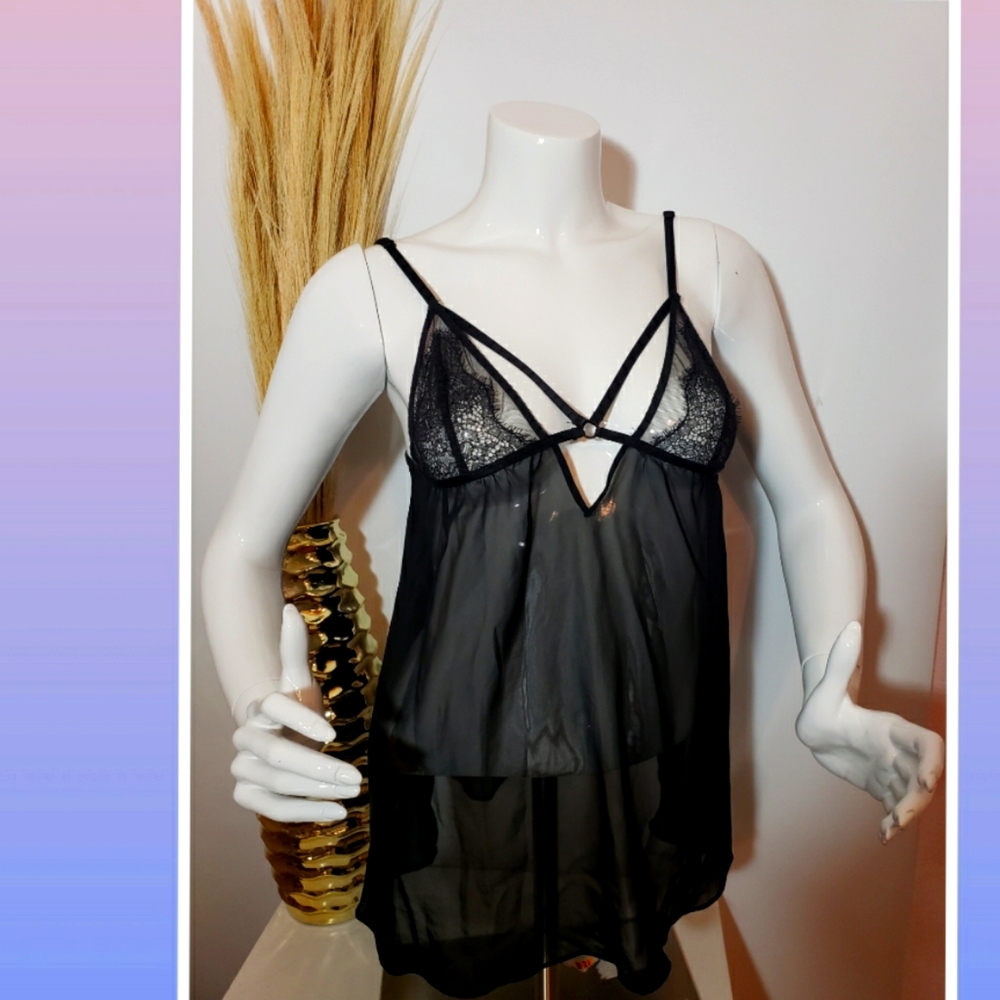 🔘Victoria Secret baby doll lingerie top🔘
